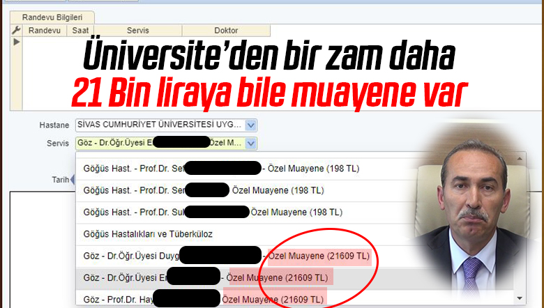 Cumhuriyet Üniversitesi Bir Zam Daha Yaptı!