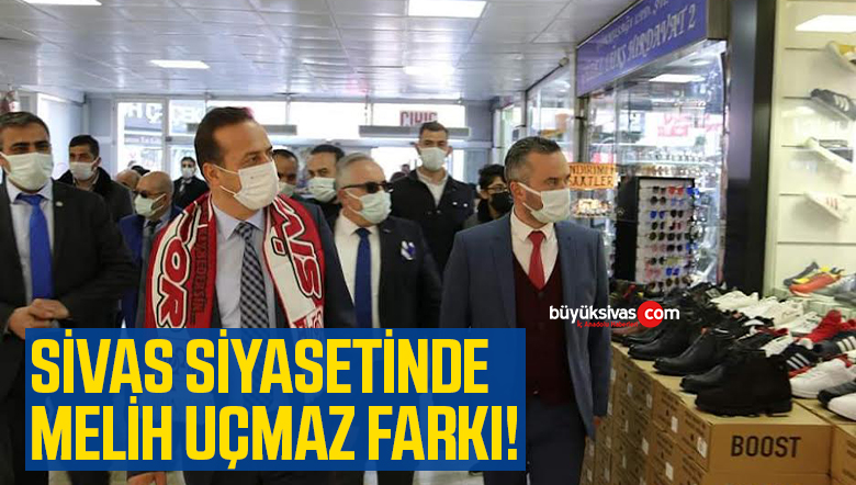 Başkan Melih Uçmaz Sivas’ta Örnek Bir Siyaset İzliyor