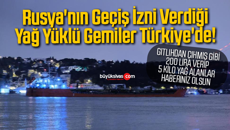 YAĞ GEMİLERİ