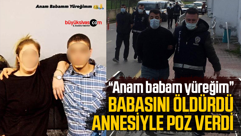 Babasını Öldürdü Annesiyle Poz Verdi “Anam babam yüreğim”