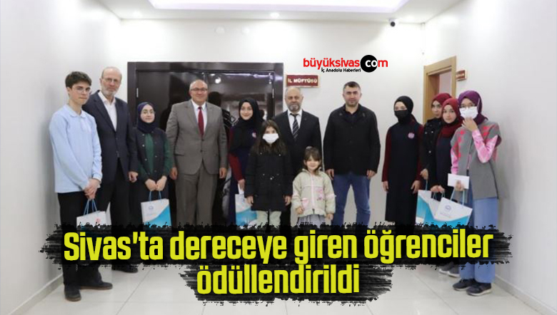 dereceye giren öğrenciler