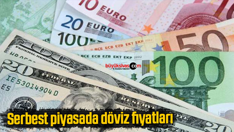Serbest piyasada döviz fiyatları