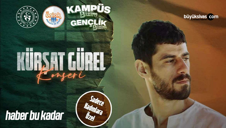 Kampüs Bizim Gençlik Bizim Kadınlara Özel Erkek Sanatçı Konseri