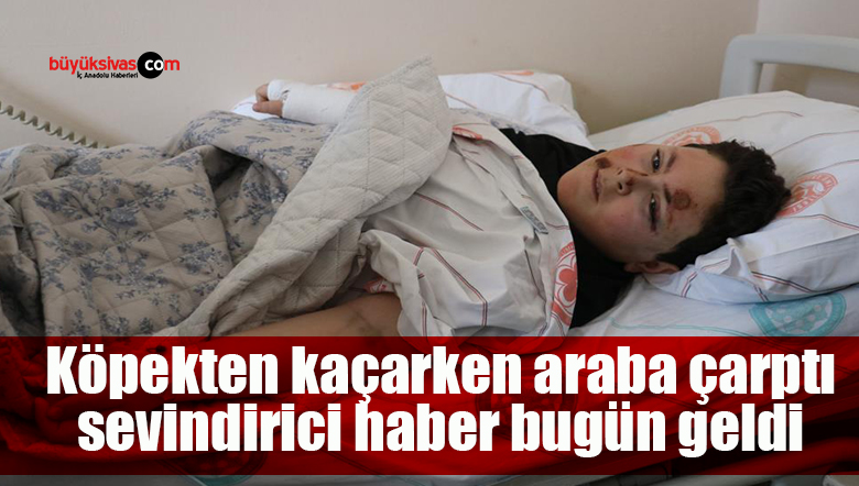 Köpekten kaçarken araba çarptı, sevindirici haber bugün geldi