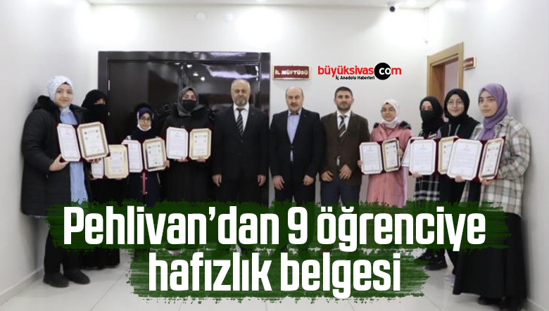hafızlık belgesi