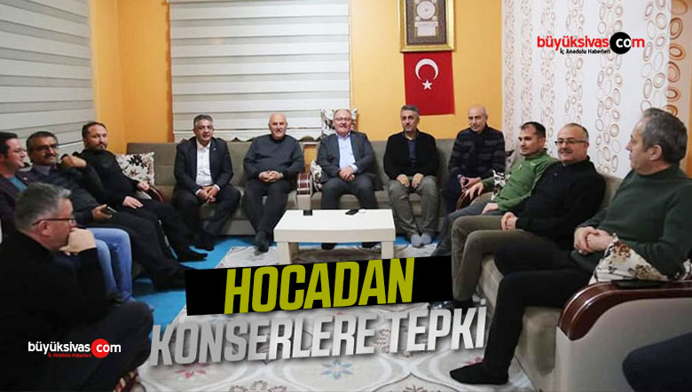 Hocalardan Başkan Bilgin’e Konser Tepkisi