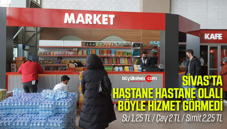 Sivas Numune Hastanesi Kantininde Sonunda Beklenen Hizmet Veriliyor