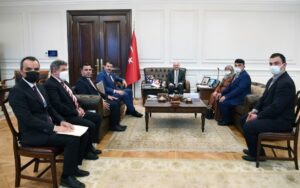 Süleyman Soylu Sivaslı Gazi’ye Devlet Övünç Madalyası Verdi