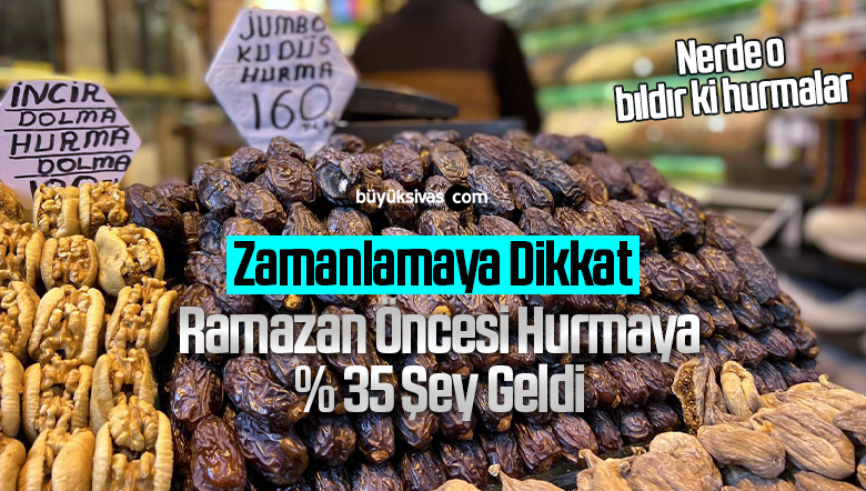 Hurmaya yüzde 35 zam geldi