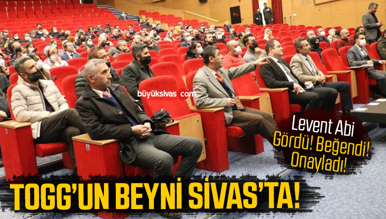 Yerli Arabamız TOGG’un Beyni Sivas’ta