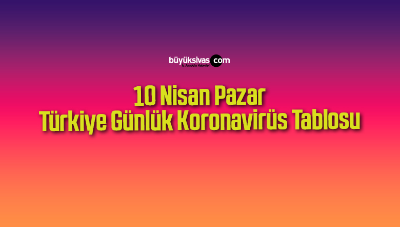 10 nisan pazar