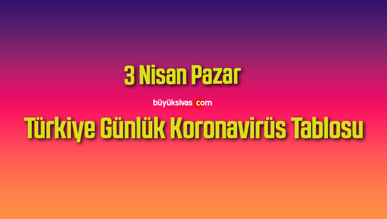 3 nisan pazar