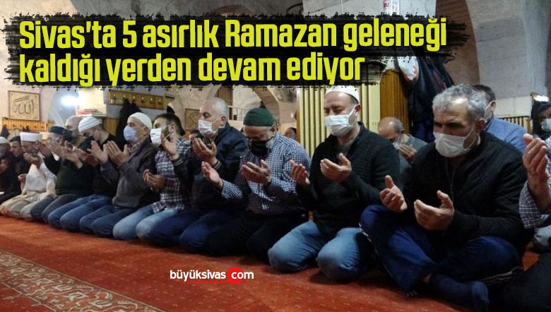 5 asırlık ramazan geleneği