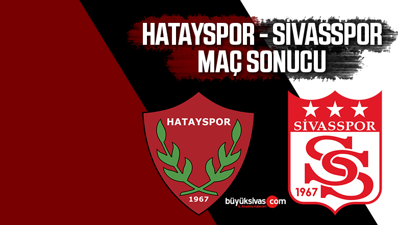 Hatayspor – Sivasspor Maç Sonucu