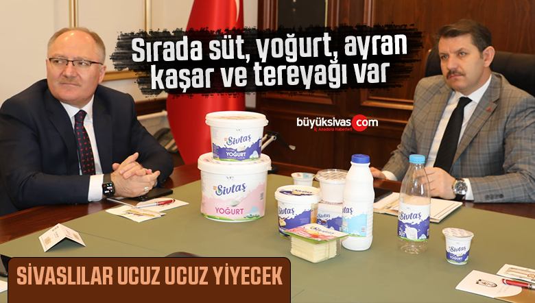 Vali Salih Ayhan ve Başkan Hilmi Bilgin’i Sivaslılar Yedikçe Anacak