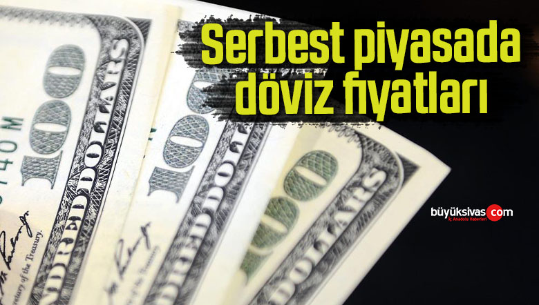 Serbest piyasada döviz fiyatları