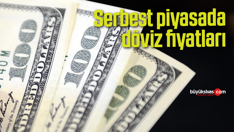 Serbest piyasada döviz fiyatları
