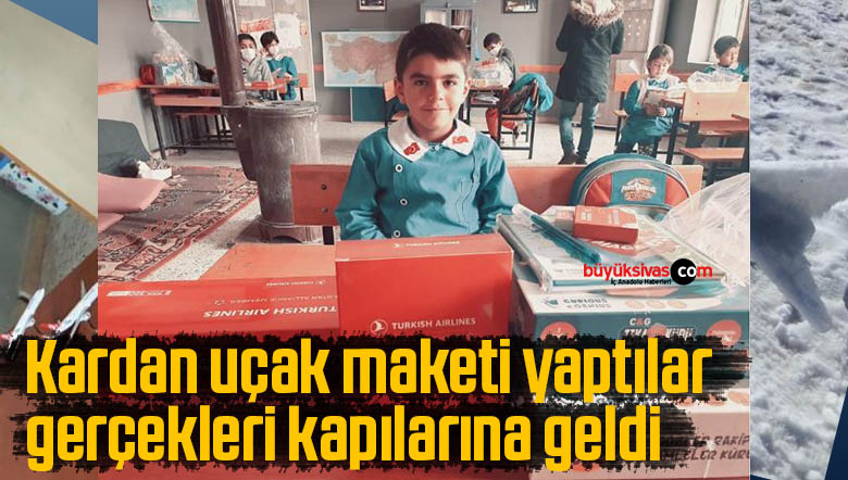 maket yaptı