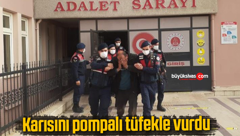 pompalı tüfekle vurdu