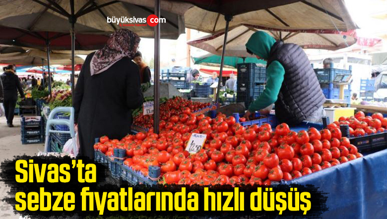 Sebze fiyatlarında hızlı düşüş