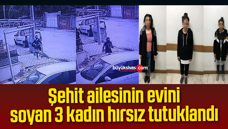 şehit ailesinin evini soyan kadınlar