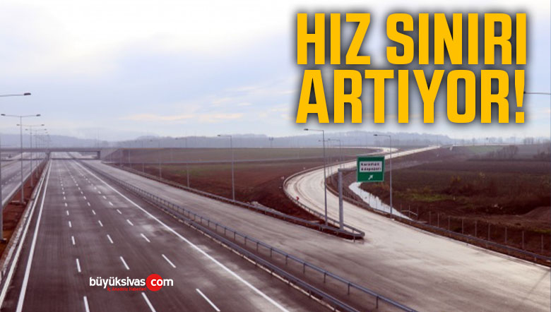 Bakan duyurdu hız limiti artıyor!