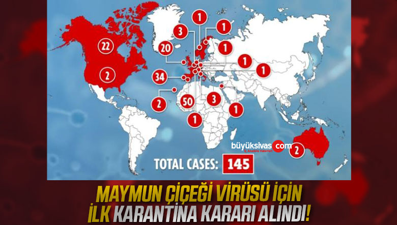 Maymun Çiçeği Virüsü İçin İlk Karantina Kararı Alındı
