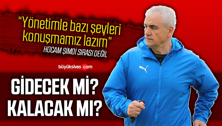 Rıza Çalımbay’dan ‘sözleşme’ açıklaması!