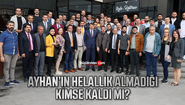 Vali Salih Ayhan günlerdir Sivaslılardan helallik istiyor!
