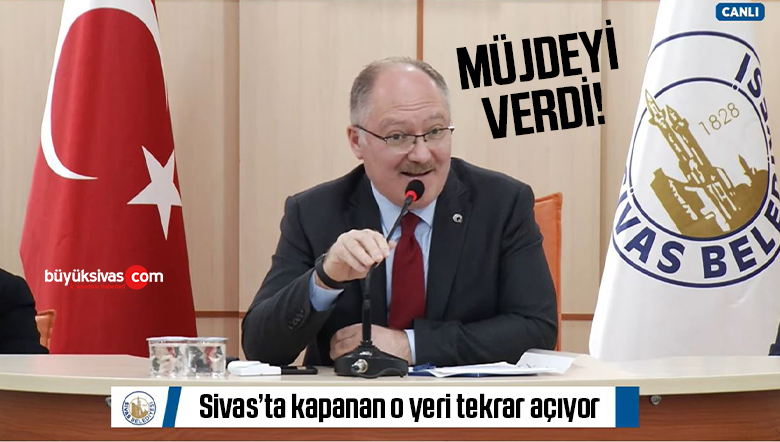Sivas Belediyesi Kent Meydanındaki Sosyal Tesisleri Tekrar Açıyor