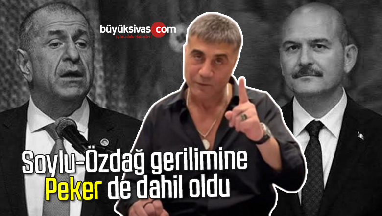 Soylu-Özdağ gerilimine Peker de dahil oldu