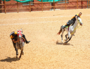 Sivas’ta Atlı Okçuluk ve Atlı Cirit gösterisi nefes kesti