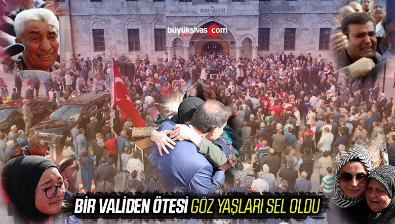 Sivas, Vali Salih Ayhan’ı Uğurladı