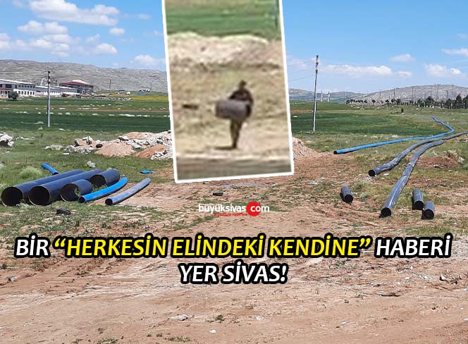 Bir “herkesin elindeki kendine” haberi… Yer Sivas!