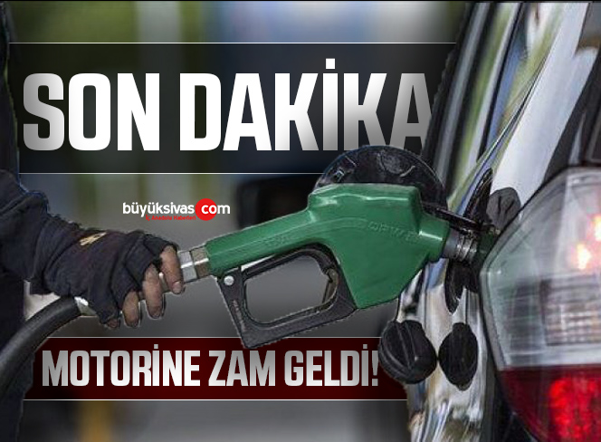 Son Dakika! Motorine Bir Zam Daha Geldi!