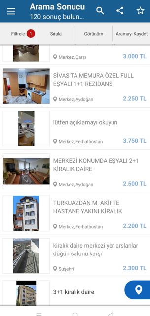 Sivas’ta kira fiyatları fırladı gitti