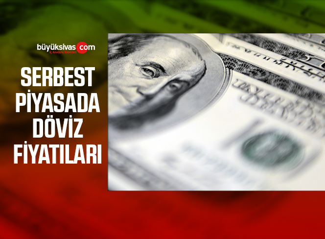 Serbest piyasada döviz fiyatları