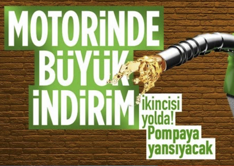 Akaryakıt fiyatlarına büyük indirim! 3 TL birden ucuzlayacak