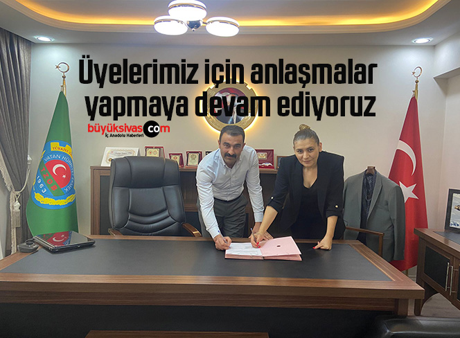 Üyelerimiz için anlaşmalar yapmaya devam ediyoruz