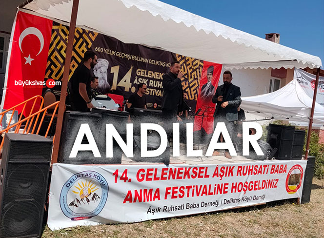 14. Geleneksel Aşık Ruhsati Baba Anma Festivali Düzenlendi