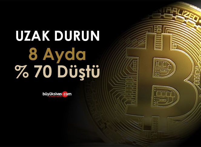 Bitcoin’deki kayıplar geçen kasımdan beri yüzde 70’i aştı