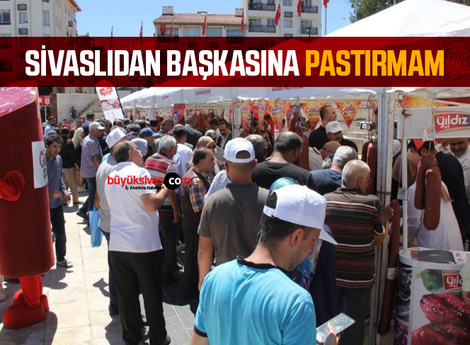 Tescillenen Sivas pastırması kapış kapış gitti