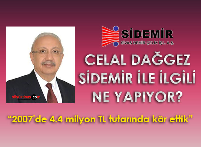 SİDEMİR o dönemde kara geçmiş işçiler ise rahatlamıştı