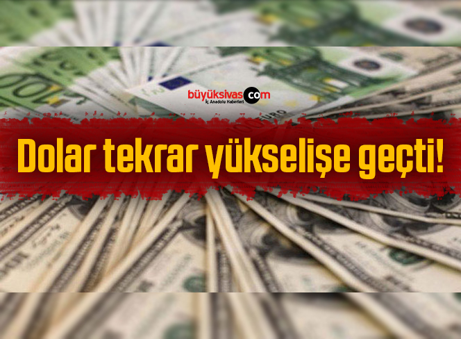 Dolar tekrar yükselişe geçti!