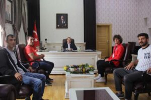 Avrupa 3.’sü Sarıçiçek Sivas’ta törenle karşılandı