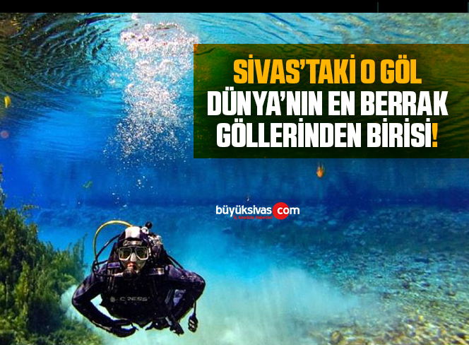 GÖLLERİNDEN BİRİSİ