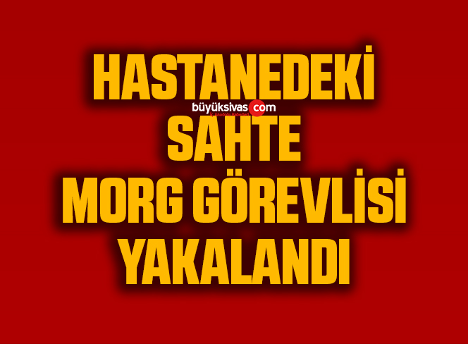 MORG GÖREVLİSİ