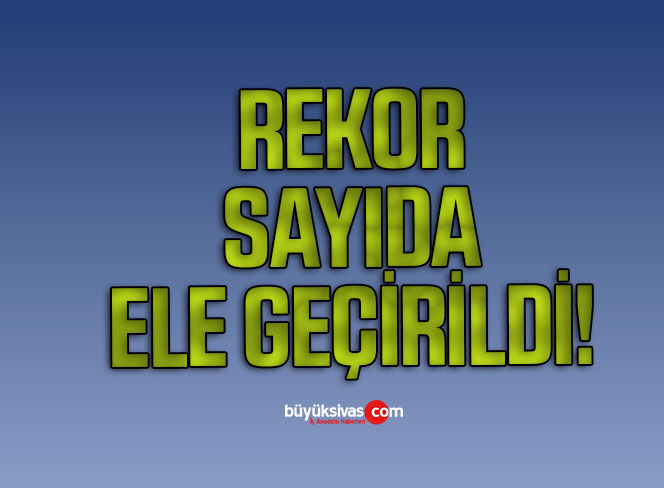 Rekor olarak kayıtlara geçti: 12,3 milyon adet captagon ele geçirildi