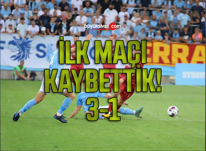 UEFA Avrupa Ligi: Malmö FF: 3 – Sivasspor: 1