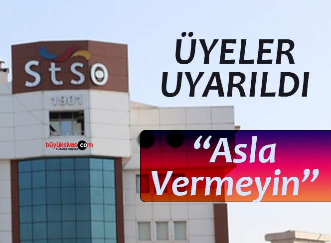 Sanayi Odası Uyardı